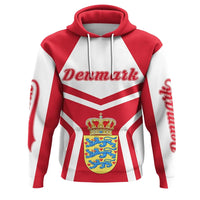 Denmark Hoodie Coat Of Arms My Style RLT13 - Wonder Print Shop