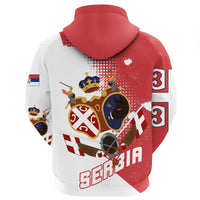 Serbia Hoodie Revolutionary Flag RLT7 - Wonder Print Shop