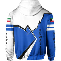 Kuwait Zip Hoodie Lightning RLT8 - Wonder Print Shop