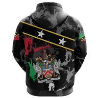 Saint Kitts and Nevis Hoodie Special Style With Stars RLT6 - Wonder Print Shop