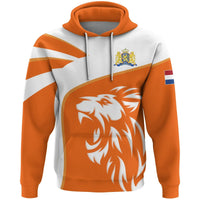 Netherlands Hoodie Netherlands Coat Of Arms Lion RLT7 - Wonder Print Shop