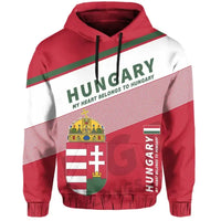 Hungary Flag Motto Hoodie Limited Style RLT8 - Wonder Print Shop