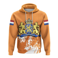 Netherland Hoodie Coat Of Arms Spaint Style RLT7 - Wonder Print Shop