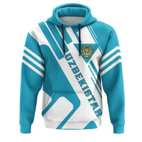 Uzbekistan Hoodie Coat Of Arms Rockie RLT12 - Wonder Print Shop