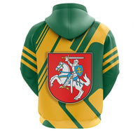 Lithuania Hoodie Coat Of Arms Rockie RLT6 - Wonder Print Shop