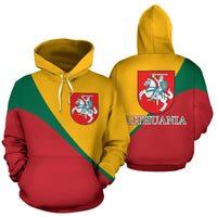 Lithuania All Over Hoodie Split Style01 RLT6 - Wonder Print Shop