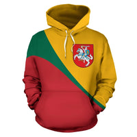 Lithuania All Over Hoodie Split Style01 RLT6 - Wonder Print Shop