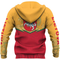 Lithuania Flag Hoodie Energy Style Ver 2.0 RLT6 - Wonder Print Shop