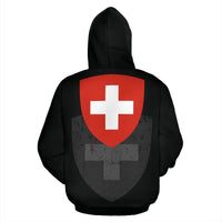 Switzerland Pullover Hoodie RLT13 - Wonder Print Shop