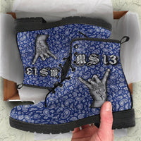 leather-boots-blue-bandana