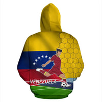 Venezuela Hoodie Football Player RLT7 - Wonder Print Shop