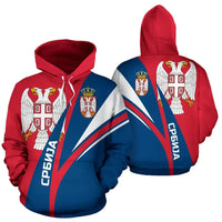 Serbia Sky Hoodie RLT7 - Wonder Print Shop