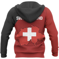 Switzerland Map Special Hoodie RLT13 - Wonder Print Shop