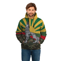 Lithuania Hoodie Iron Wolf RLT6 - Wonder Print Shop