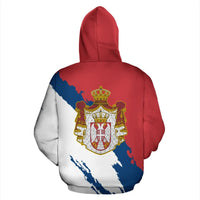 Serbia Hoodie Maltese Cross RLT7 - Wonder Print Shop