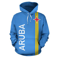 Aruba All Over Hoodie Straight Version RLT7 - Wonder Print Shop