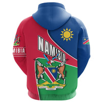 Namibia Hoodie Heart and Soul Pullover Hoodie RLT7 - Wonder Print Shop