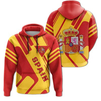 Spain Hoodie Coat Of Arms Rockie RLT12 - Wonder Print Shop