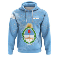 Argentina Of The Congo Christmas Hoodie Coat Of Arms X Style RLT13 - Wonder Print Shop