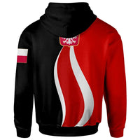 Poland Hoodie Flag and Coat of Arm RLT7 - Wonder Print Shop