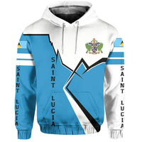 Saint Lucia Hoodie Lightning RLT6 - Wonder Print Shop