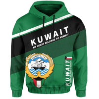 Kuwait Flag Motto Hoodie Limited Style RLT8 - Wonder Print Shop