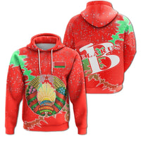 Belarus Christmas Coat Of Arms Hoodie X Style RLT6 - Wonder Print Shop