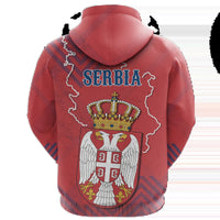 Serbia Hoodie RLT7 - Wonder Print Shop