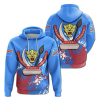 Democratic Republic Of Congo Hoodie Coat Of Arms Spaint Style RLT13 - Wonder Print Shop