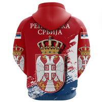 Serbia Special Hoodie Red Version RLT7 - Wonder Print Shop