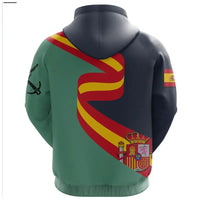 Spain Hoodie Espaa Pullover Hoodie Legin Espaola Style RLT12 - Wonder Print Shop