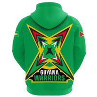 Guyana Hoodie Flag Warriors RLT8 - Wonder Print Shop