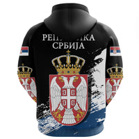 Serbia Special Hoodie Black Version RLT7 - Wonder Print Shop
