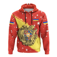 Armenia Coat Of Arms Flag Brush Hoodie RLT8 - Wonder Print Shop