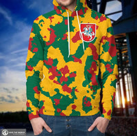 Lithuania Camo Hoodie RLT6 - Wonder Print Shop