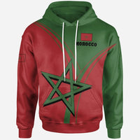 Morocco Hoodie Moroccan Pride RLT7 - Wonder Print Shop