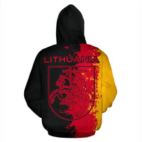 Sport Lithuania Flag Hoodie Mystic Style RLT6 - Wonder Print Shop