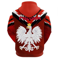 Poland Hoodie Coat of Arms of Poland New Release RLT7 - Wonder Print Shop