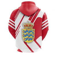 Denmark Hoodie Coat Of Arms Rockie RLT13 - Wonder Print Shop