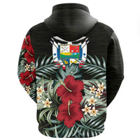 Panama Hoodie Hibiscus Men/Women RLT13 - Wonder Print Shop