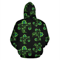 Nigeria Hoodie Nigerian Fashion Zip RLT8 - Wonder Print Shop