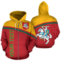 Lithuania All Over Zip Up Hoodie Custom Curve01 RLT6 - Wonder Print Shop