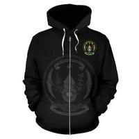 Rwanda Zipper Hoodie RLT12 - Wonder Print Shop