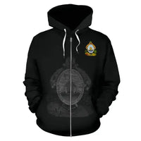 Honduras Zipper Hoodie RLT8 - Wonder Print Shop