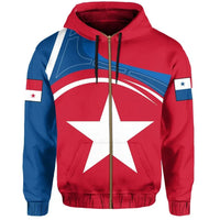 Panama Zipper Hoodie Eudora Style RLT13 - Wonder Print Shop