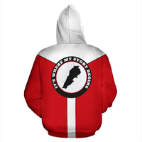 Lebanon Rising Zip Hoodie RLT6 - Wonder Print Shop