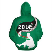 Hungary Zip Up Hoodie Sitting Volleyball Win 2019 RLT8 - Wonder Print Shop