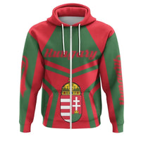 Hungary Coat Of Arms Zip Up Hoodie My Style RLT8 - Wonder Print Shop