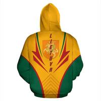 Lithuania Hoodie (Zip) Coat Of Arms RLT6 - Wonder Print Shop