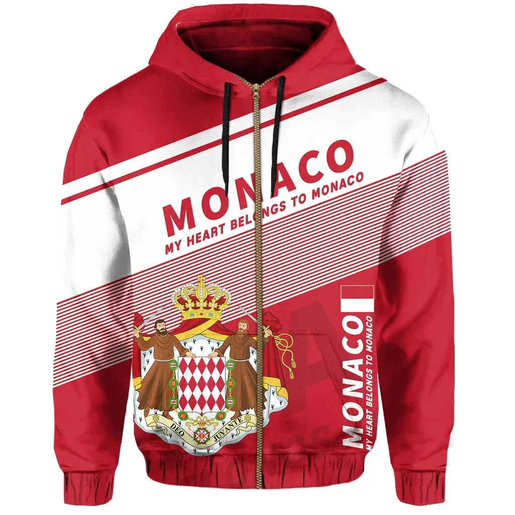 monaco-flag-motto-zipper-hoodie-limited-style